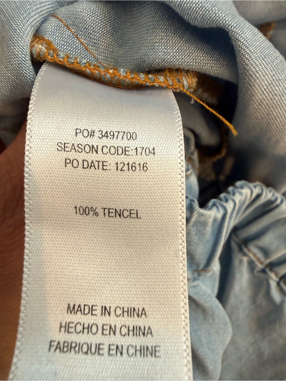 Splendid Light Blue Ruffle-Neck Tank Top - Picture 9 of 10